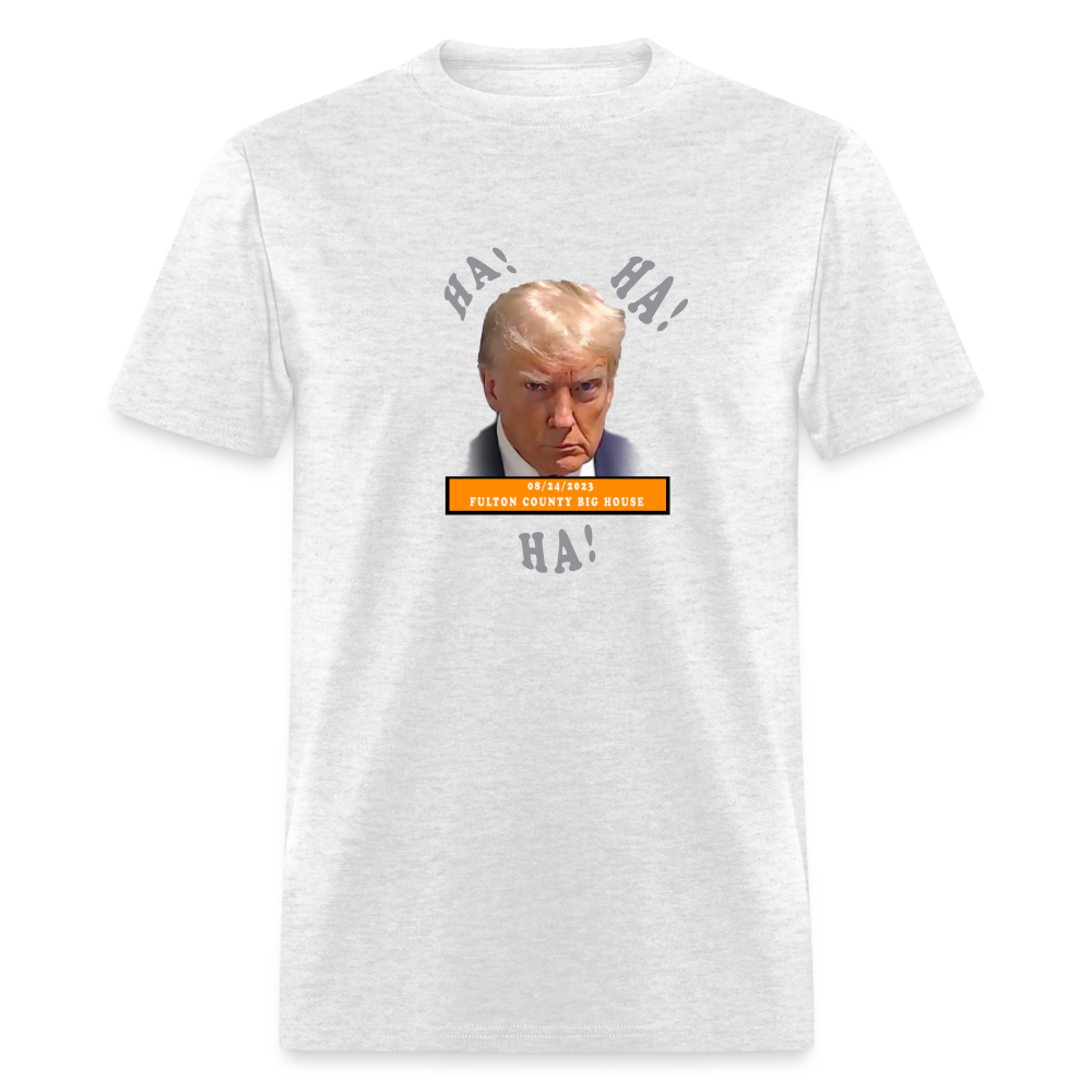 Trump Mugshot T-Shirt - light heather gray