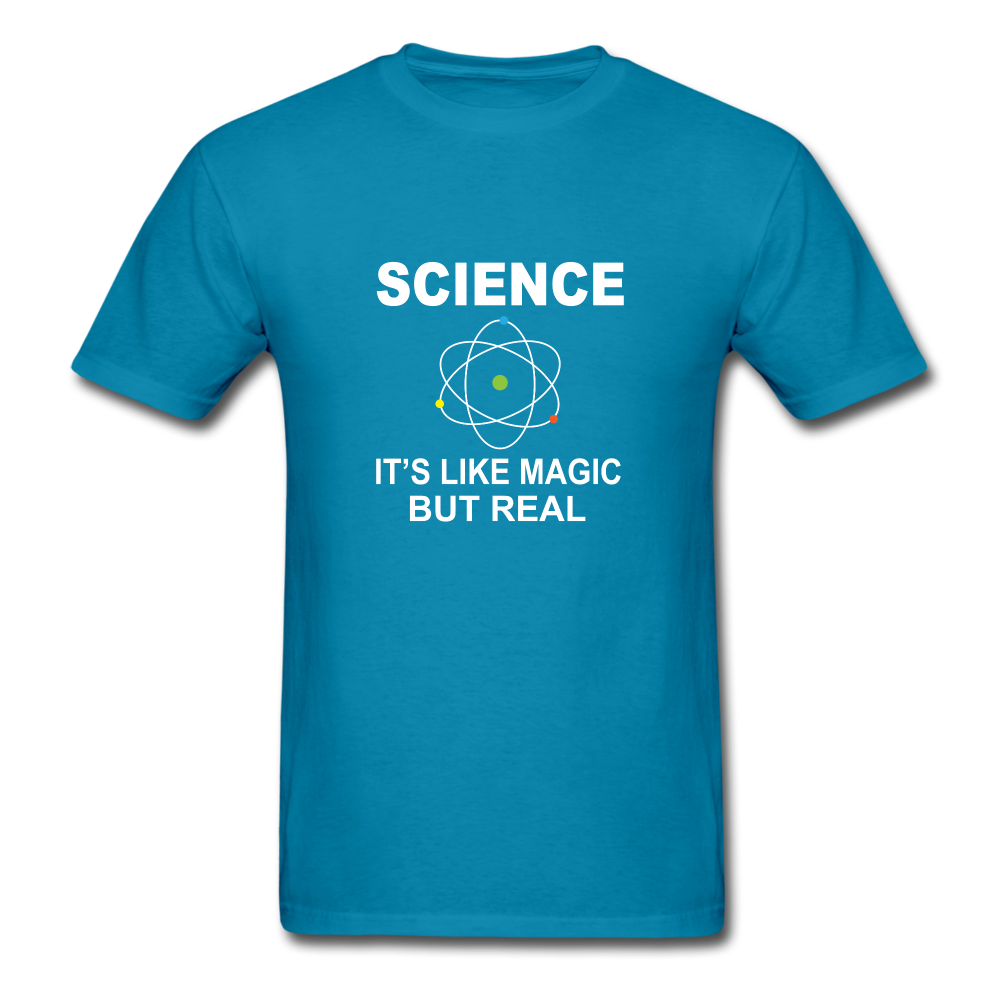 Science It's Like Magic Tshirt - turquoise