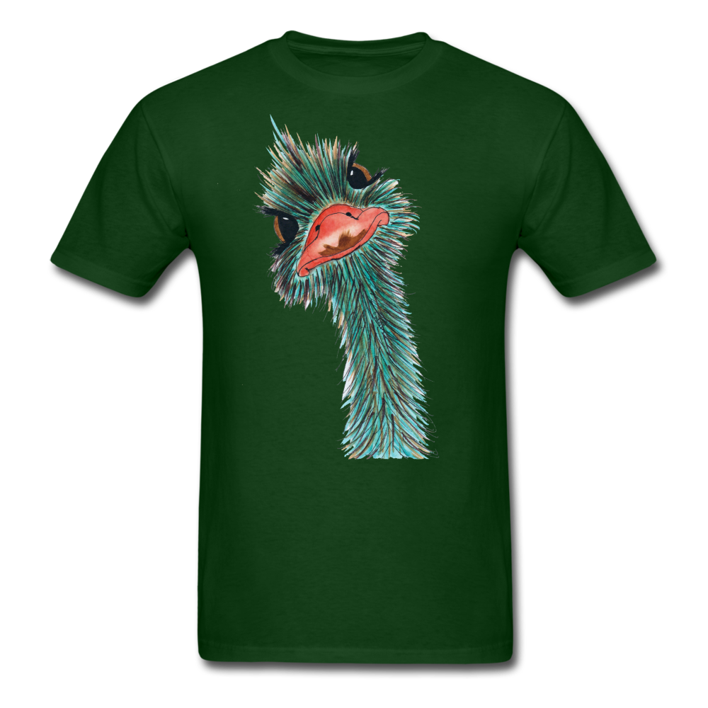 Ostrich SS TShirt - forest green