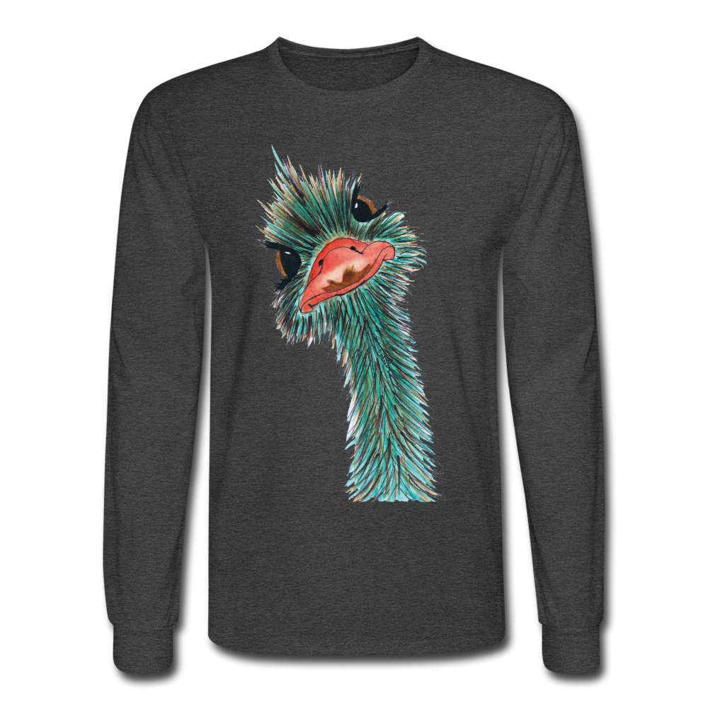 Ostrich LS TShirt - heather black