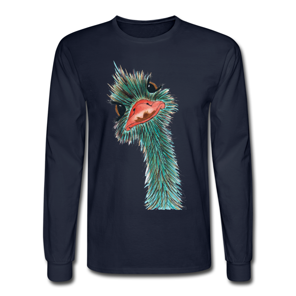 Ostrich LS TShirt - navy