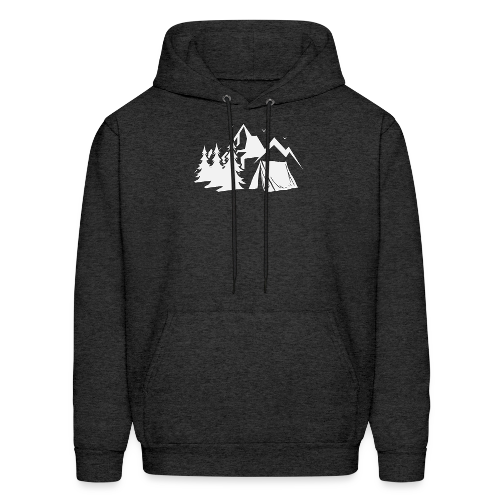 Camping Hoodie - charcoal grey