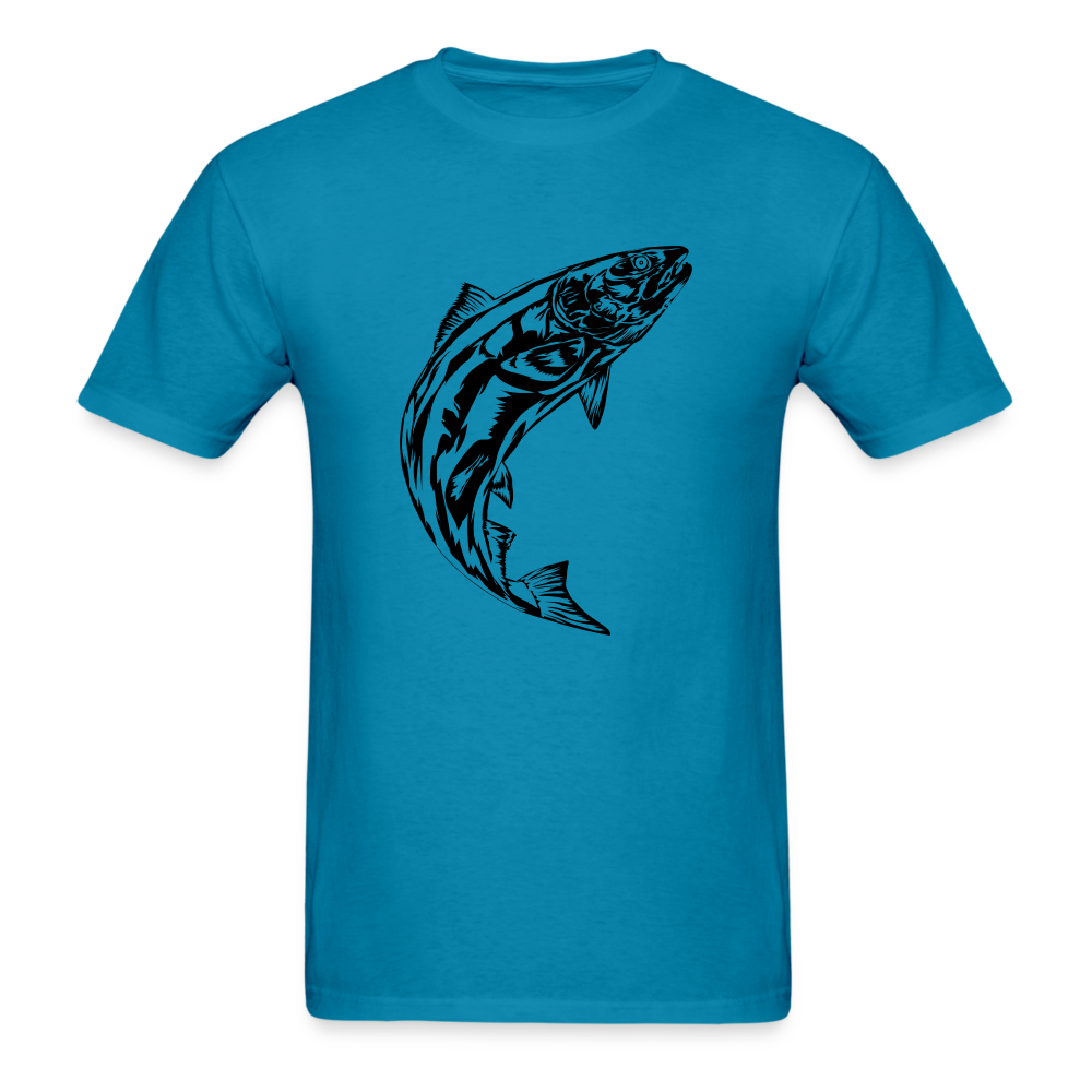 Jumping Fish T-Shirt - turquoise