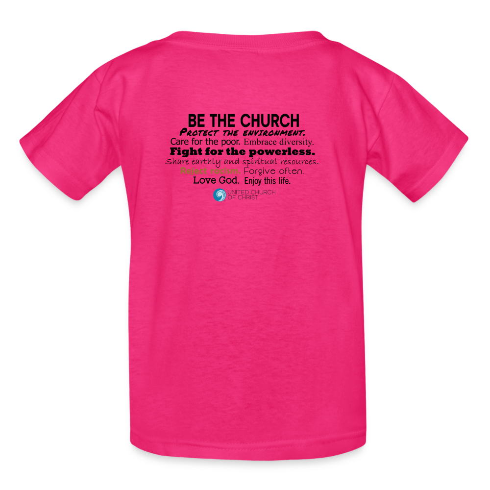 CSCC - Kid's - Be the Church T-Shirt - fuchsia
