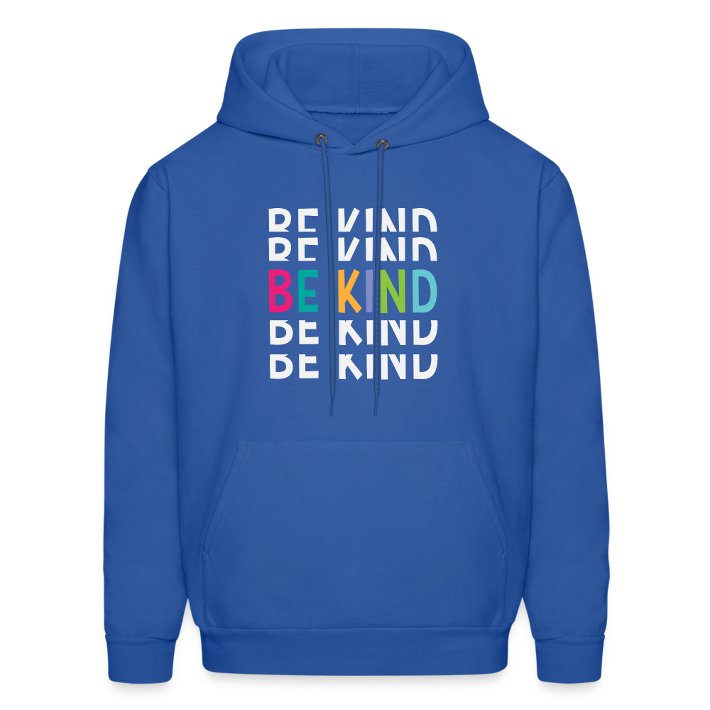 Be Kind Hoodie - royal blue