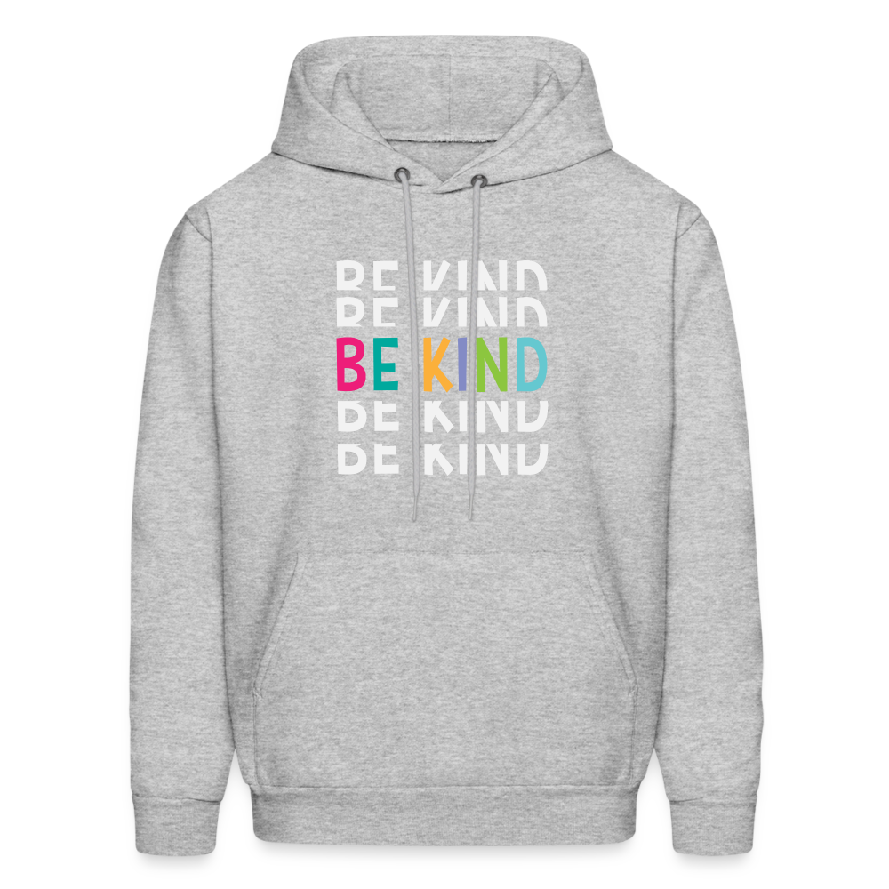 Be Kind Hoodie - heather gray
