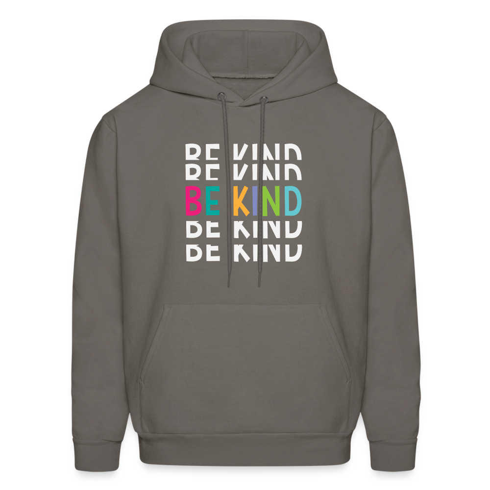 Be Kind Hoodie - asphalt gray