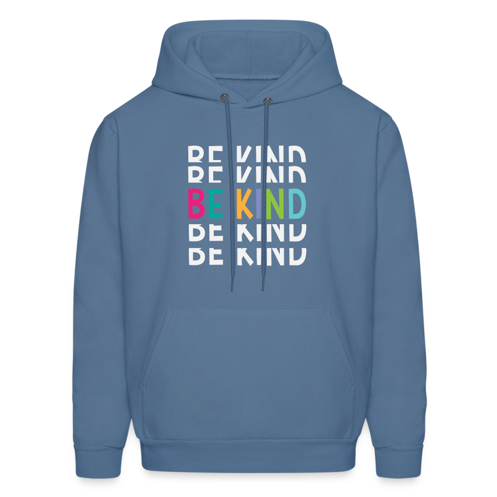 Be Kind Hoodie - denim blue