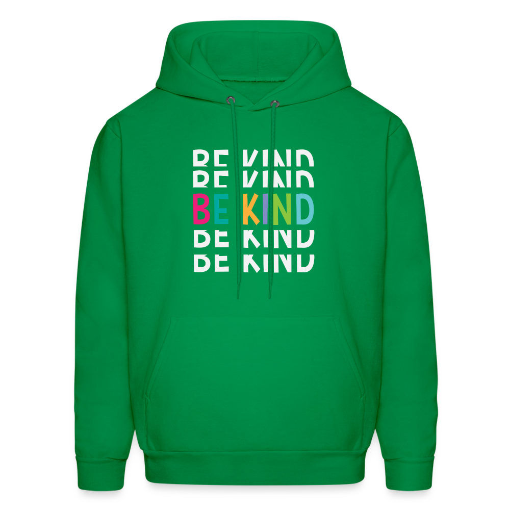 Be Kind Hoodie - kelly green