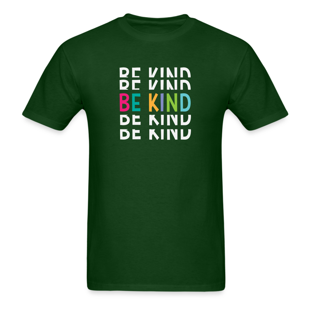 Be Kind T-Shirt - forest green
