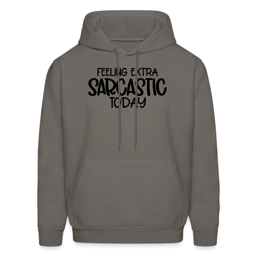 Feeling Extra Sarcastic BL Hoodie - asphalt gray