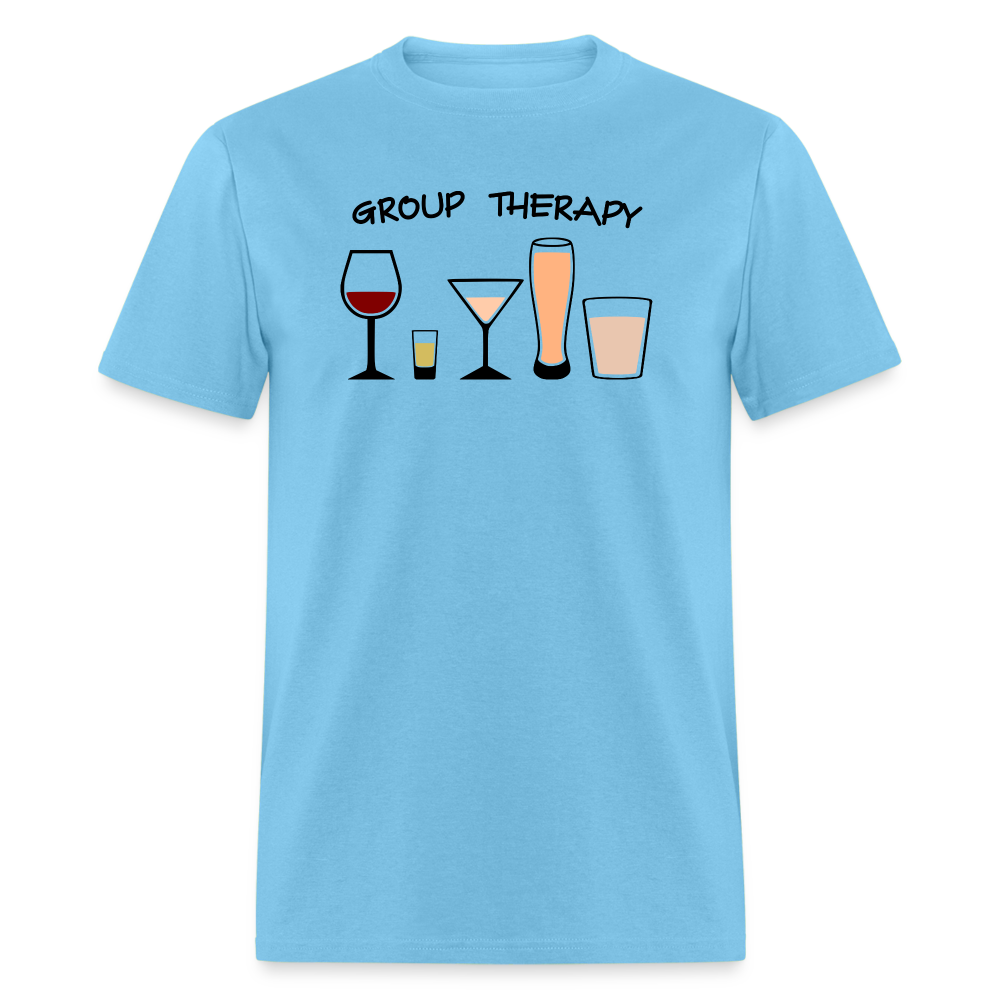 Group Therapy T-Shirt - aquatic blue