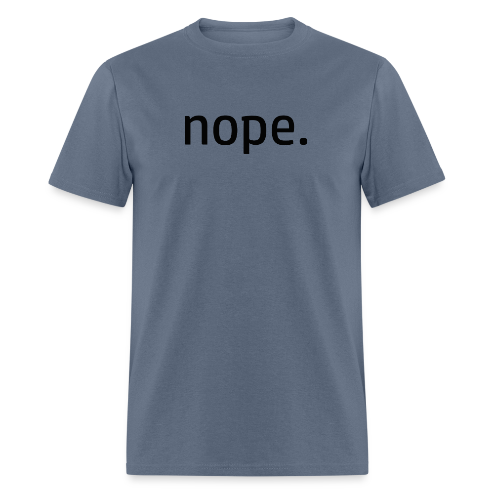 nope. T-Shirt - denim
