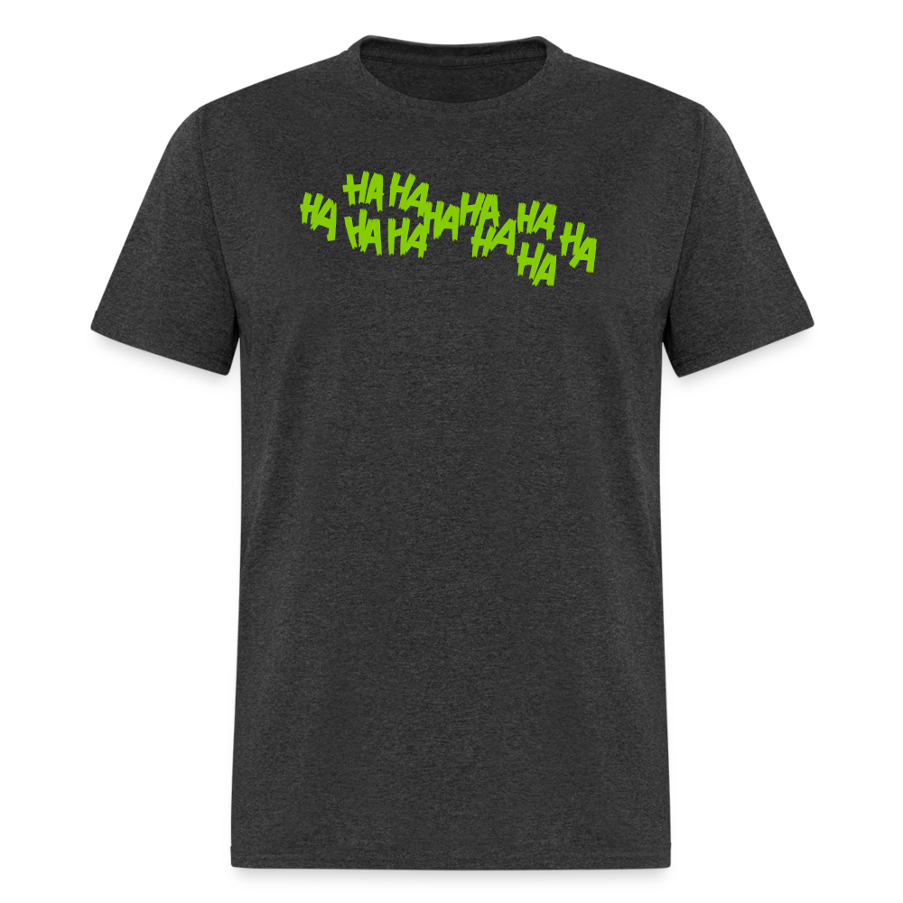 HAHAHAHA T-Shirt - heather black