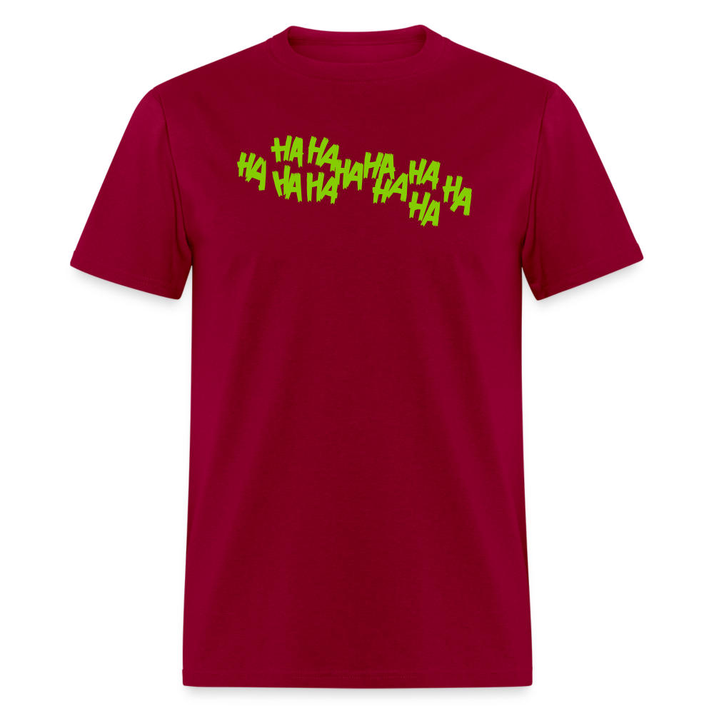 HAHAHAHA T-Shirt - dark red
