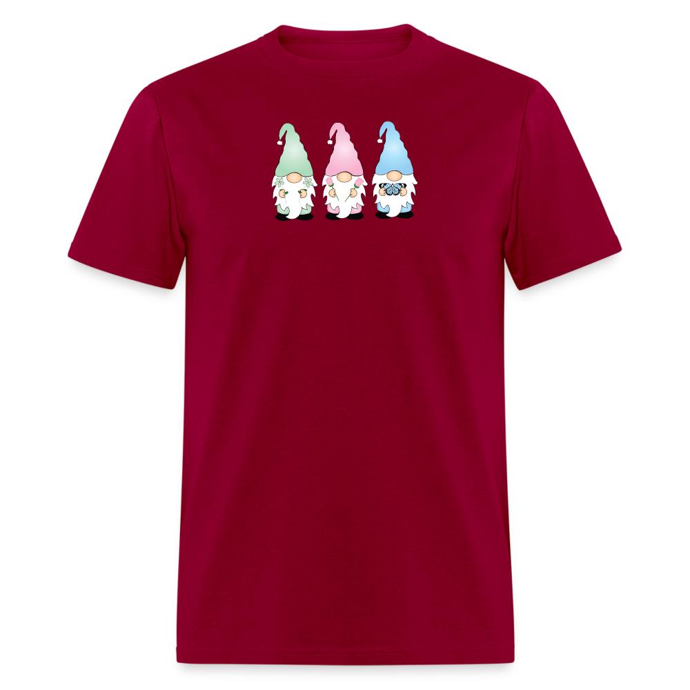 Easter Gnomes Classic T-Shirt - dark red