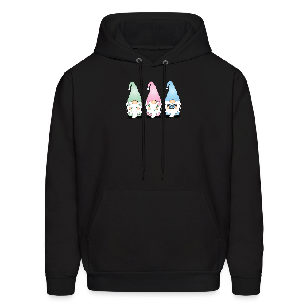 Easter Gnomes Hoodie - black