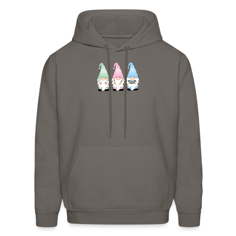Easter Gnomes Hoodie - asphalt gray