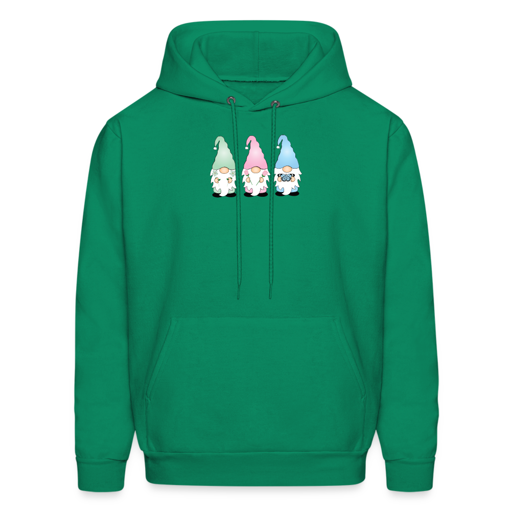 Easter Gnomes Hoodie - kelly green