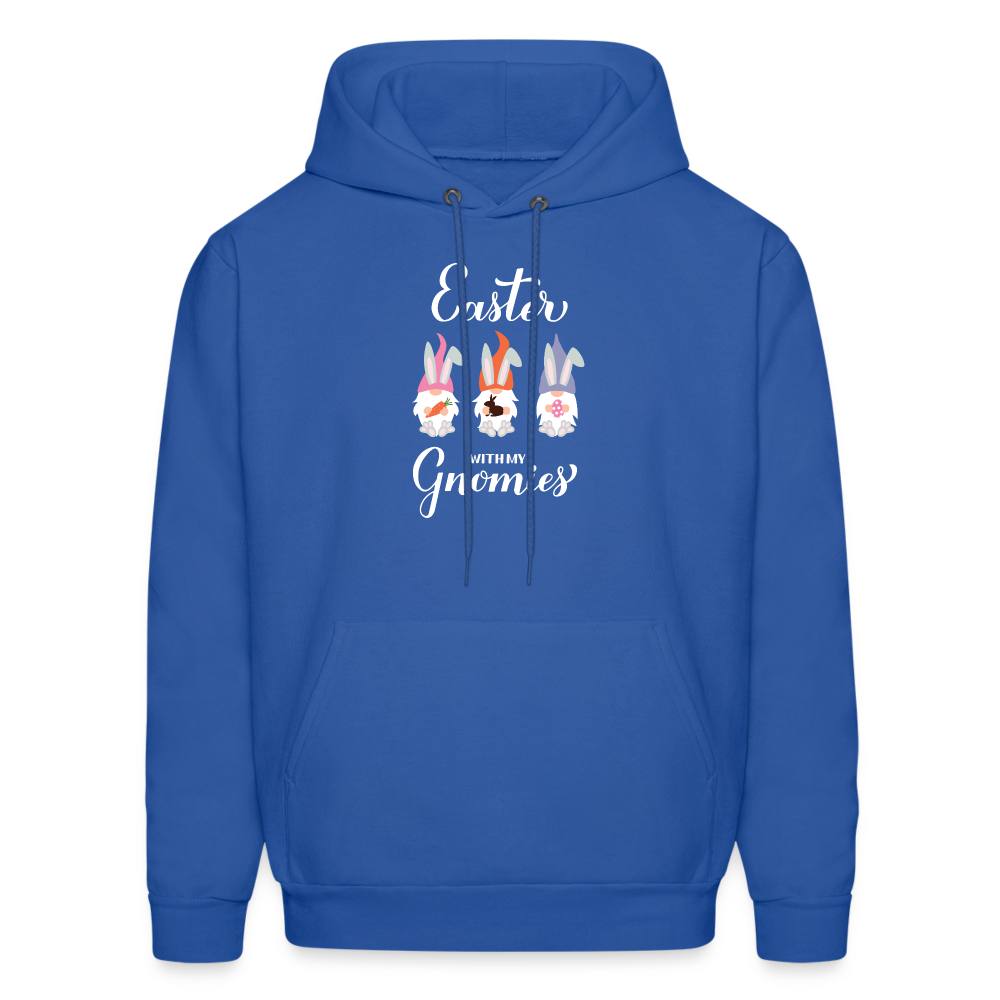 Easter Gnomies Hoodie - royal blue