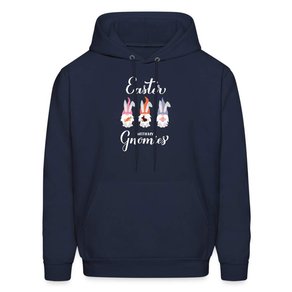 Easter Gnomies Hoodie - navy