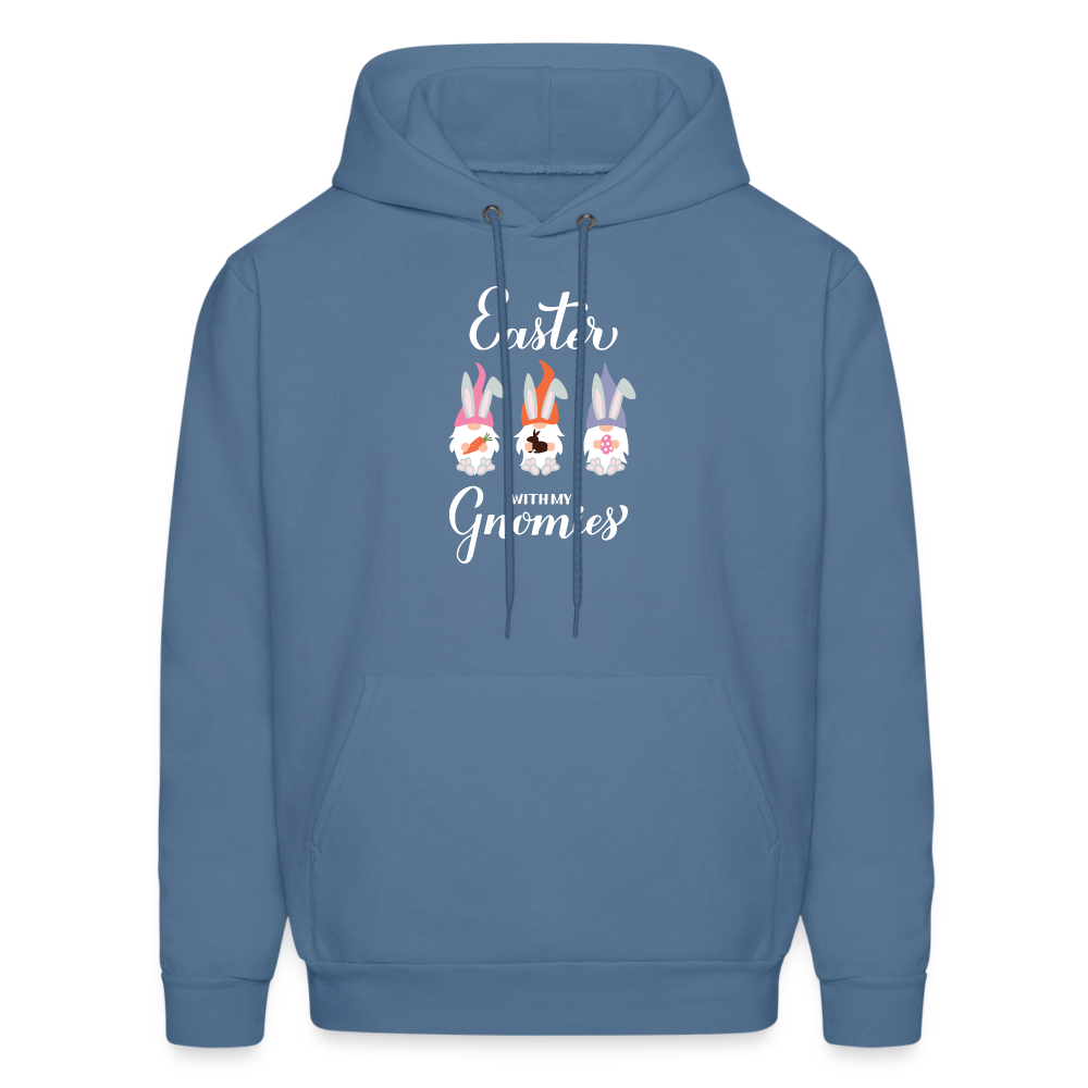 Easter Gnomies Hoodie - denim blue