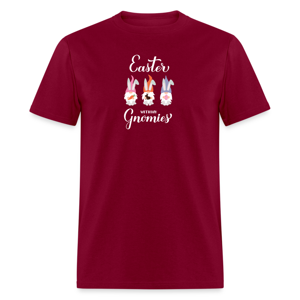Easter Gnomies Classic T-Shirt - burgundy