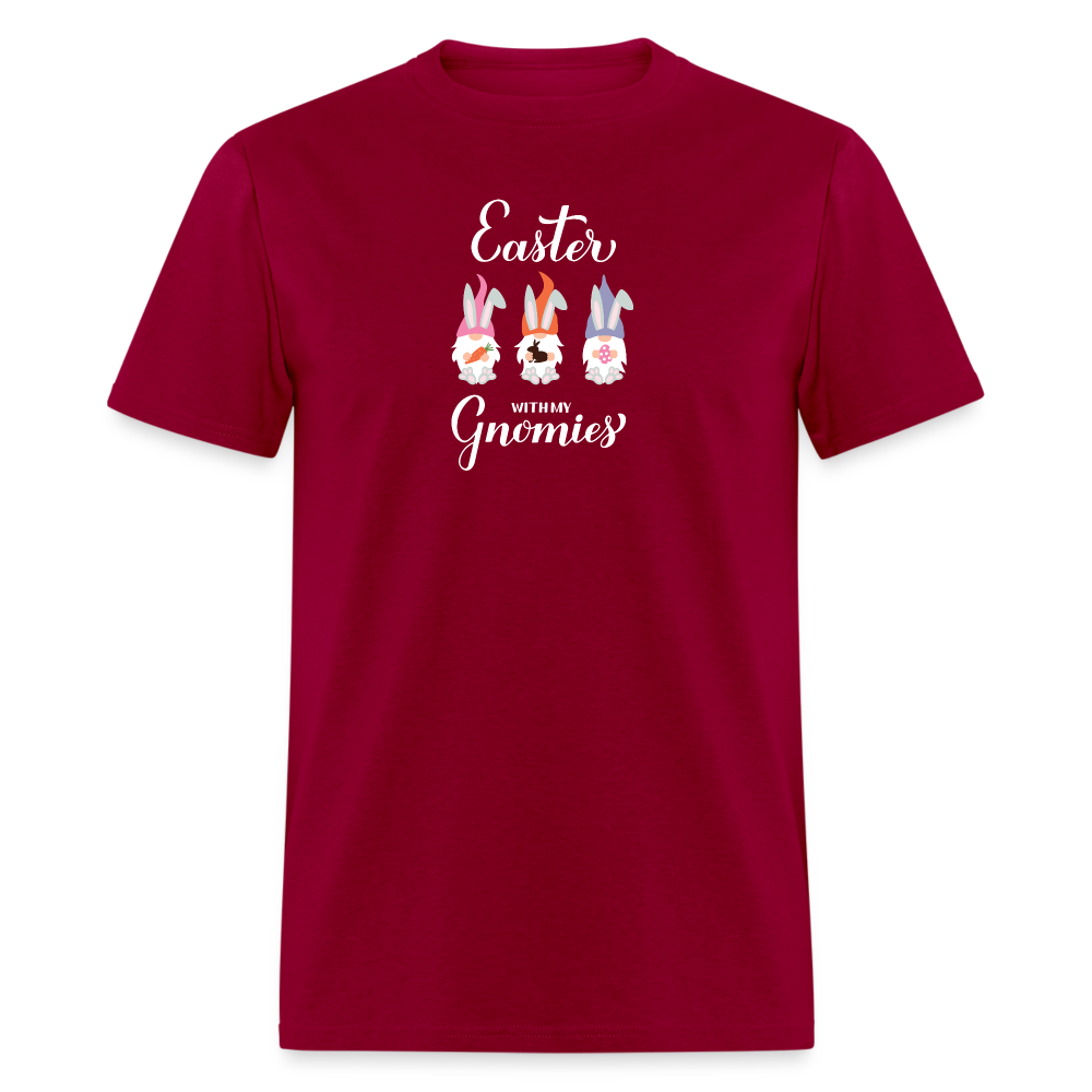 Easter Gnomies Classic T-Shirt - dark red
