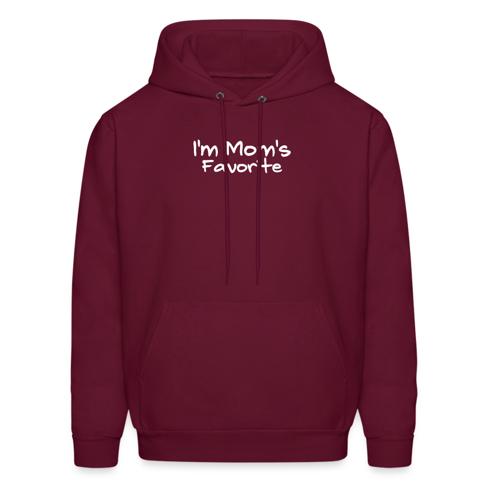 I'm Moms Favorite Hoodie - burgundy