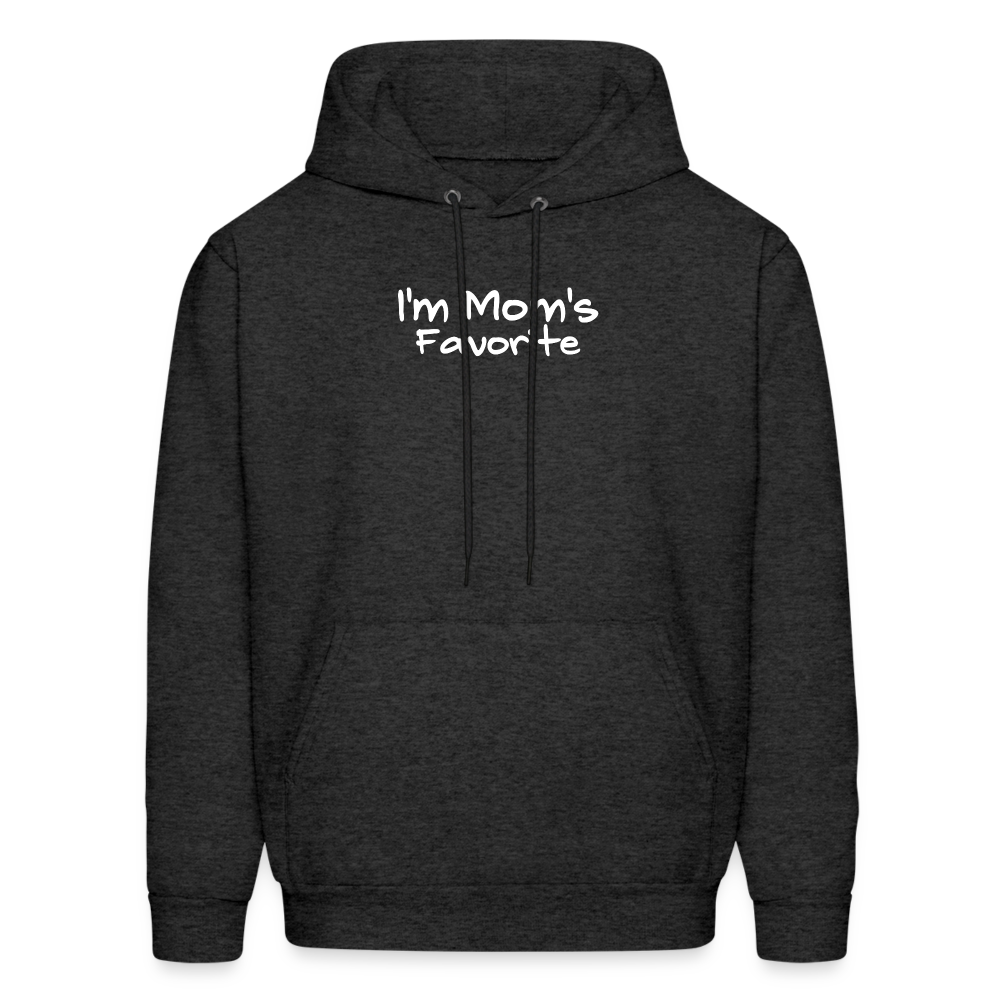 I'm Moms Favorite Hoodie - charcoal grey