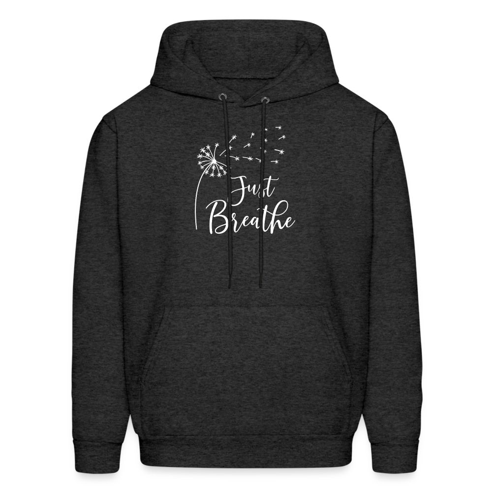 Just Breathe WH Hoodie - charcoal grey