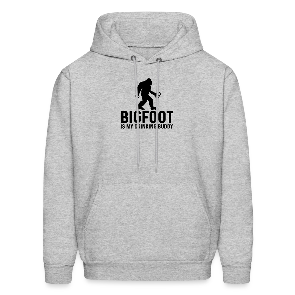 Bigfoot is my Drinking Buddy Hoodie - heather gray