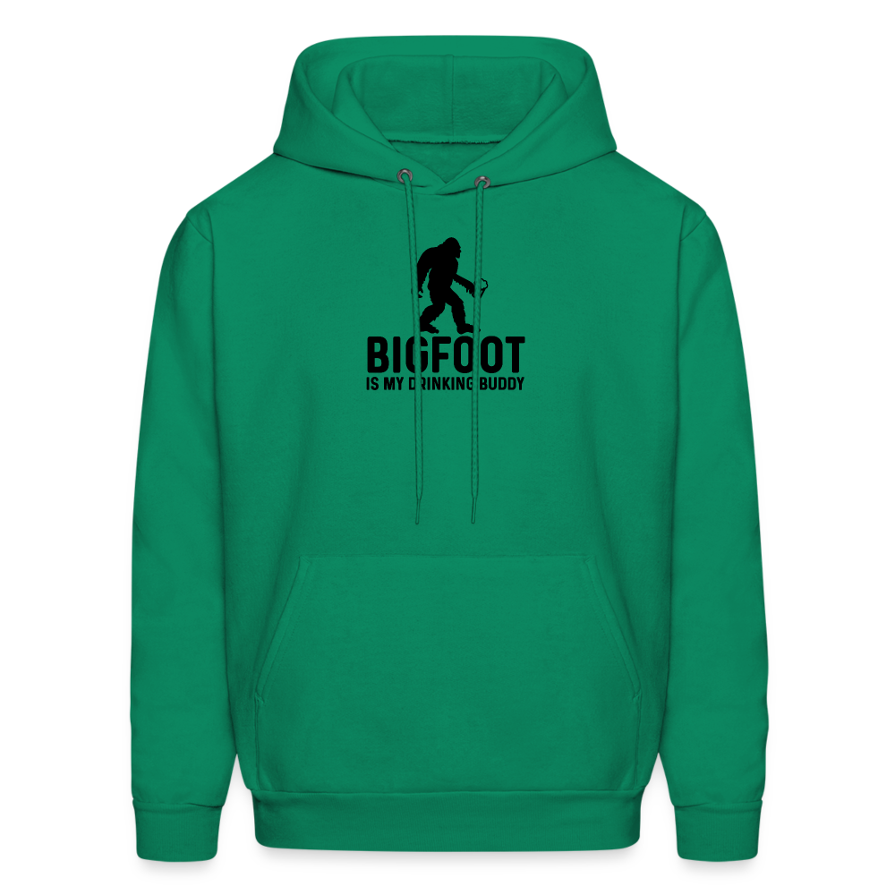 Bigfoot is my Drinking Buddy Hoodie - kelly green