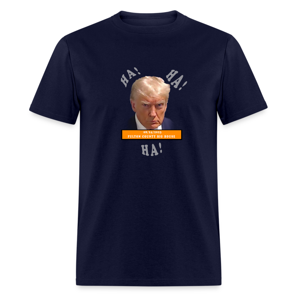 Trump Mugshot T-Shirt - navy