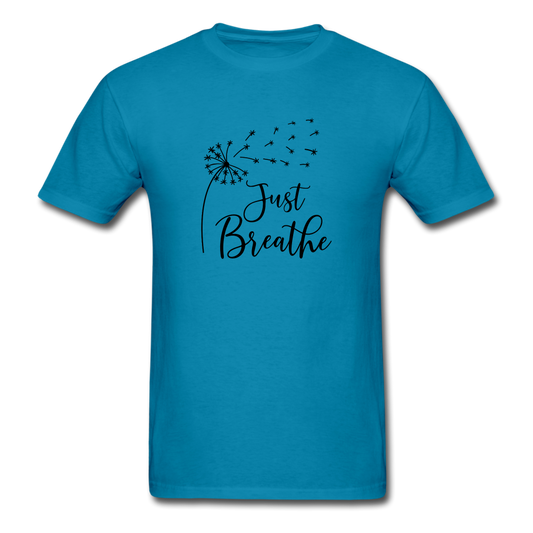 Just Breathe TShirt - turquoise