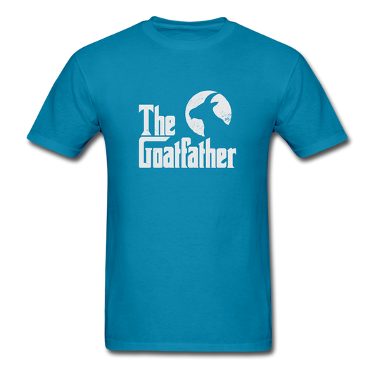 The Goatfather TShirt - turquoise