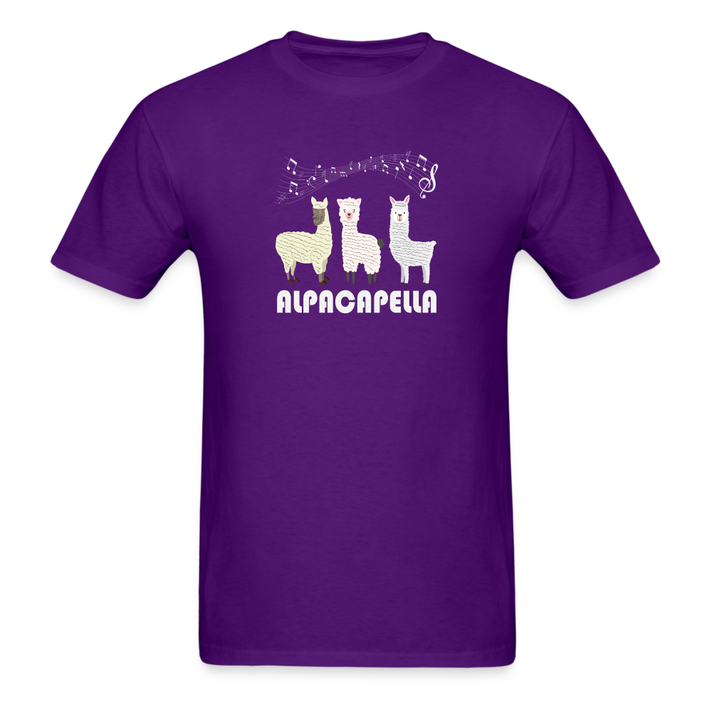 Alpacapella Unisex Classic T-Shirt - purple