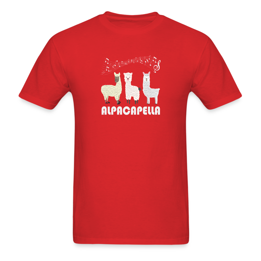 Alpacapella Unisex Classic T-Shirt - red