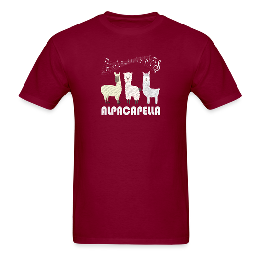 Alpacapella Unisex Classic T-Shirt - burgundy