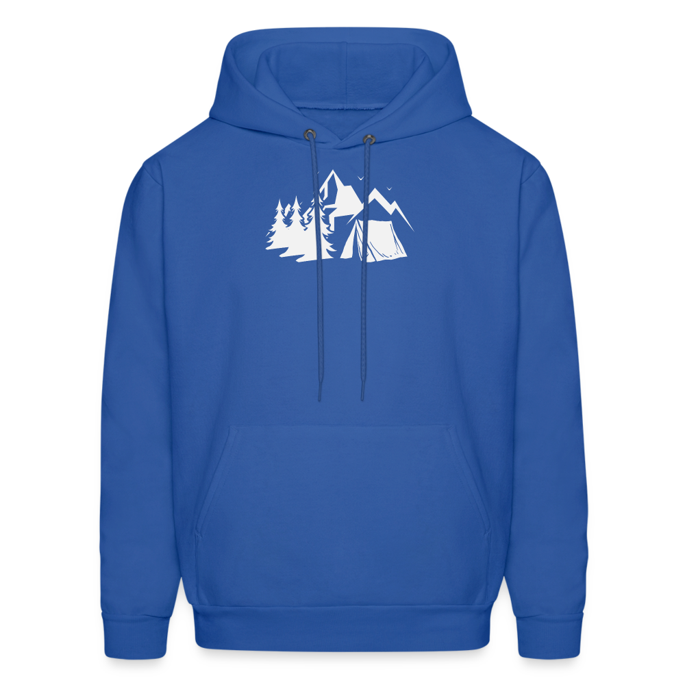 Camping Hoodie - royal blue