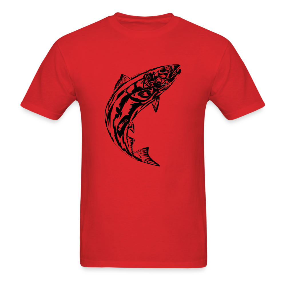 Jumping Fish T-Shirt - red