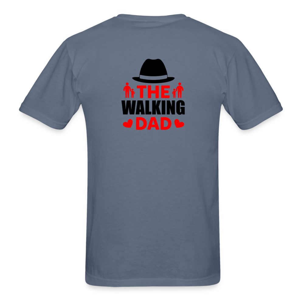 The Walking Dad T-Shirt - denim