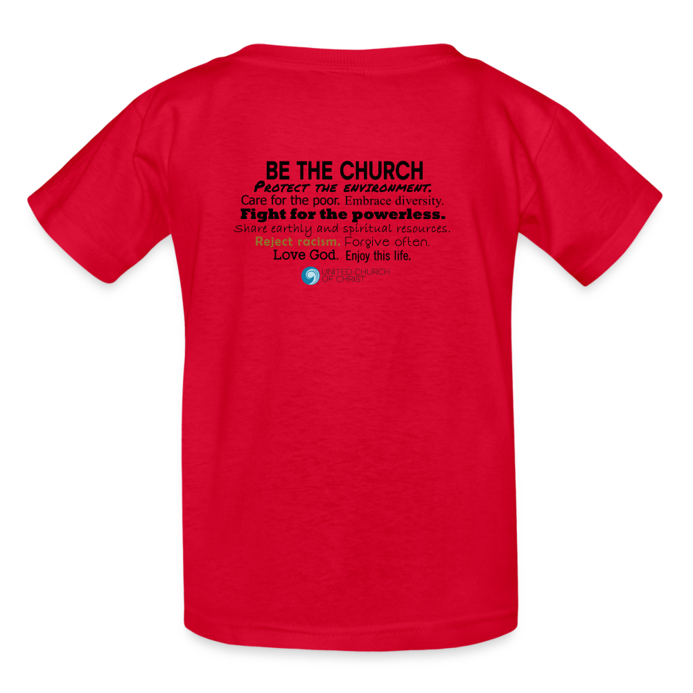 CSCC - Kid's - Be the Church T-Shirt - red