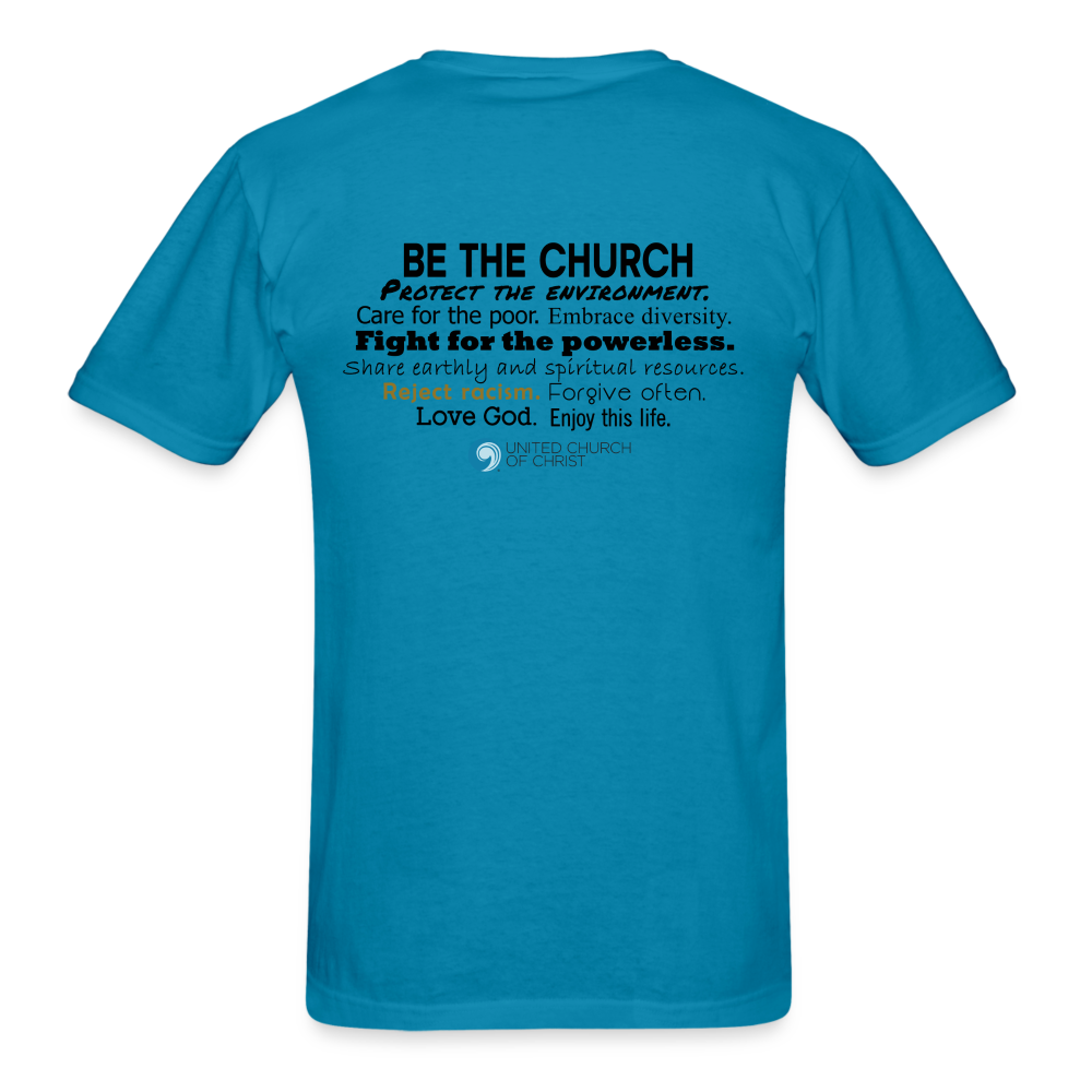 CSCC - Adult - Be The Church T-Shirt - turquoise