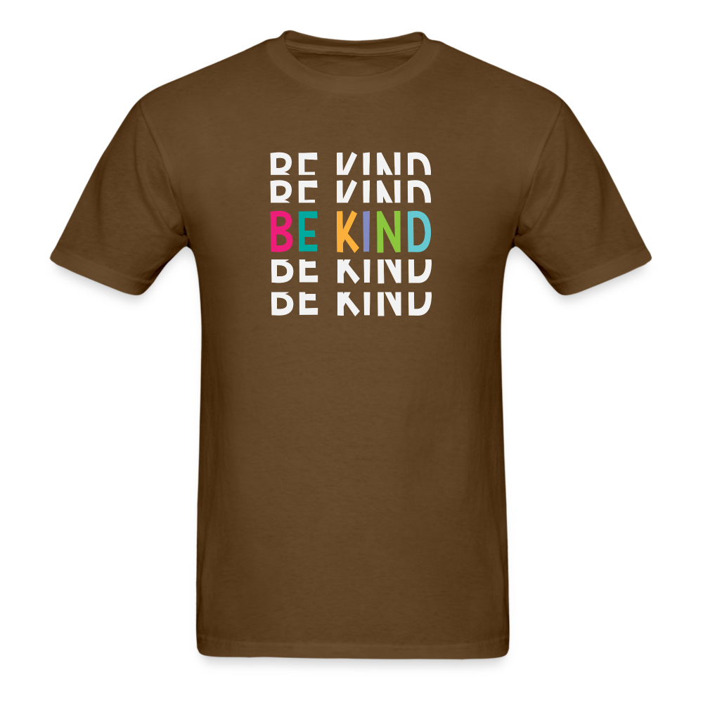 Be Kind T-Shirt - brown