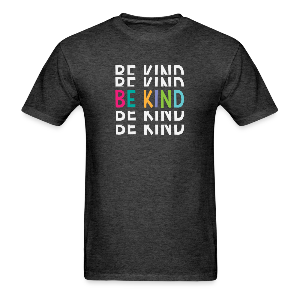 Be Kind T-Shirt - heather black
