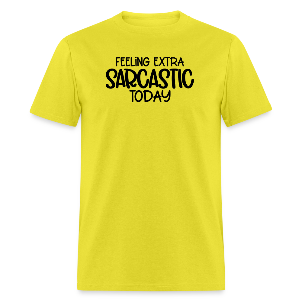 Feeling Extra Sarcastic BL T-Shirt - yellow