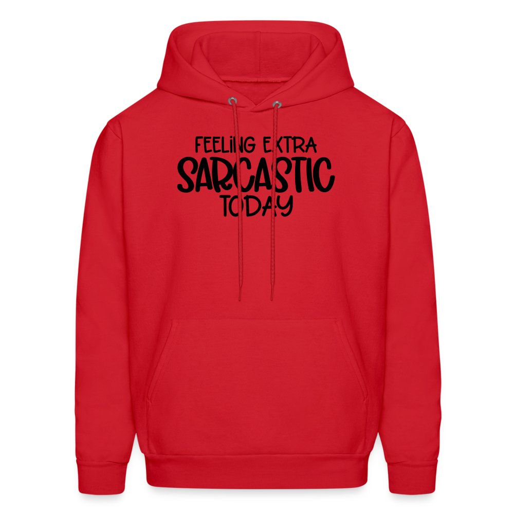 Feeling Extra Sarcastic BL Hoodie - red