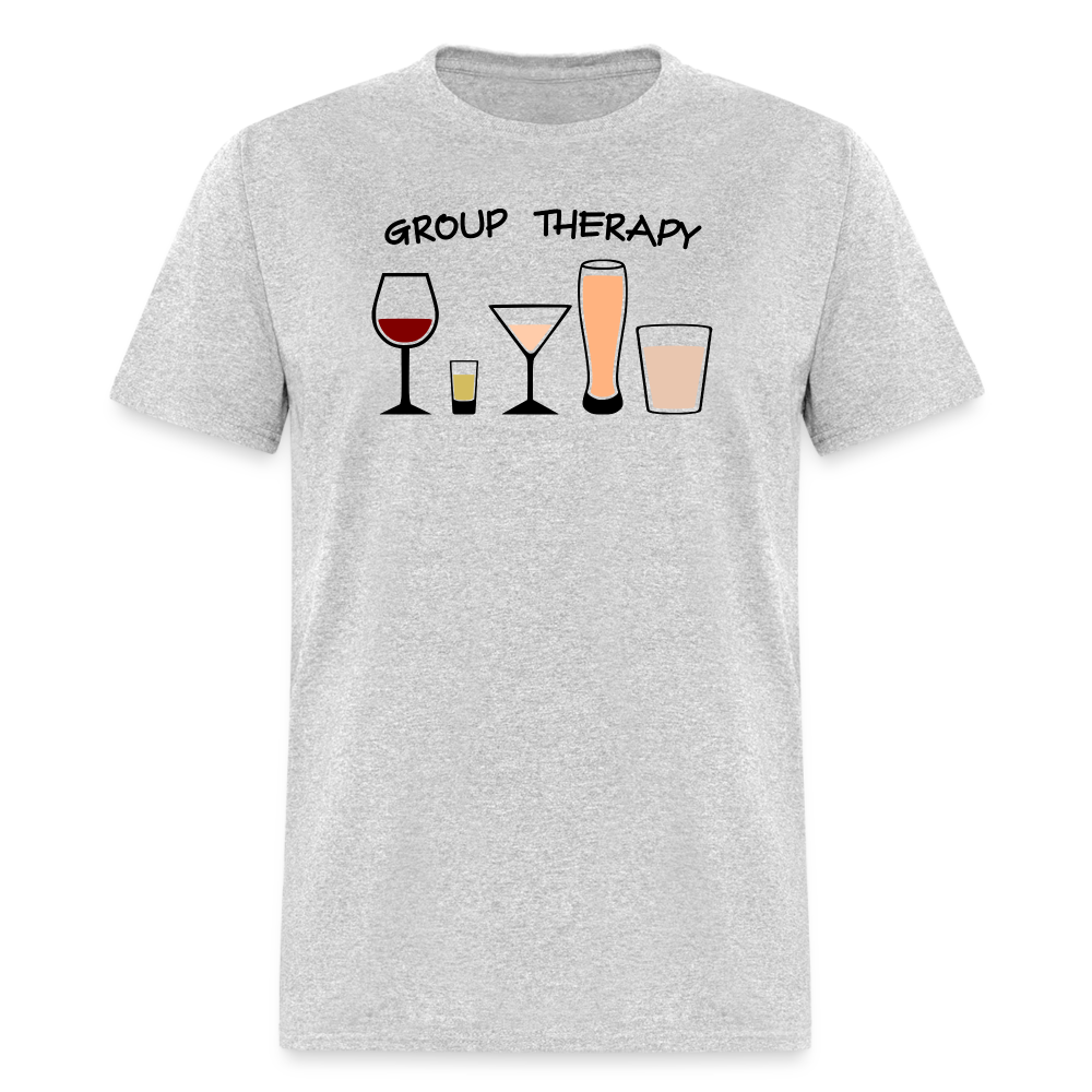 Group Therapy T-Shirt - heather gray
