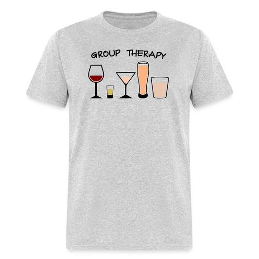 Group Therapy T-Shirt - heather gray